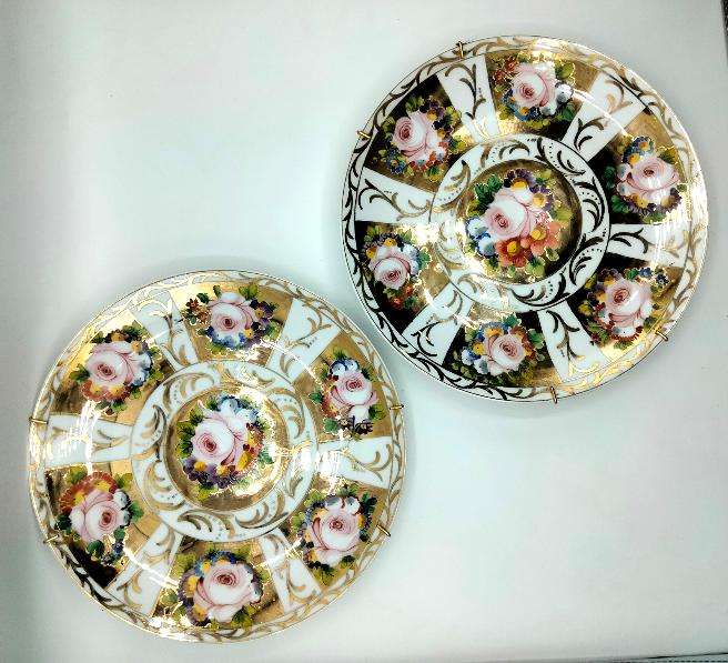 Platos Decorativos Platos Antiguos De Porcelana Inglesa Platos De