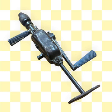 Berbiquí Antiguo Taladro Manual Mecánico de Colección