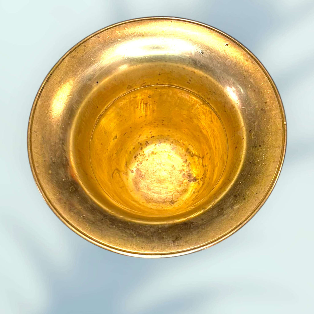 Mortero de bronce macizo con maja artesanal clásica