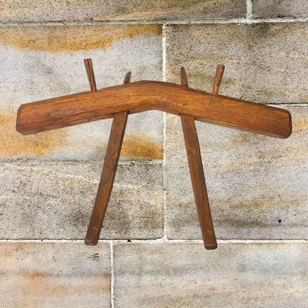 Yugo de madera rústico 72 cm decorativo