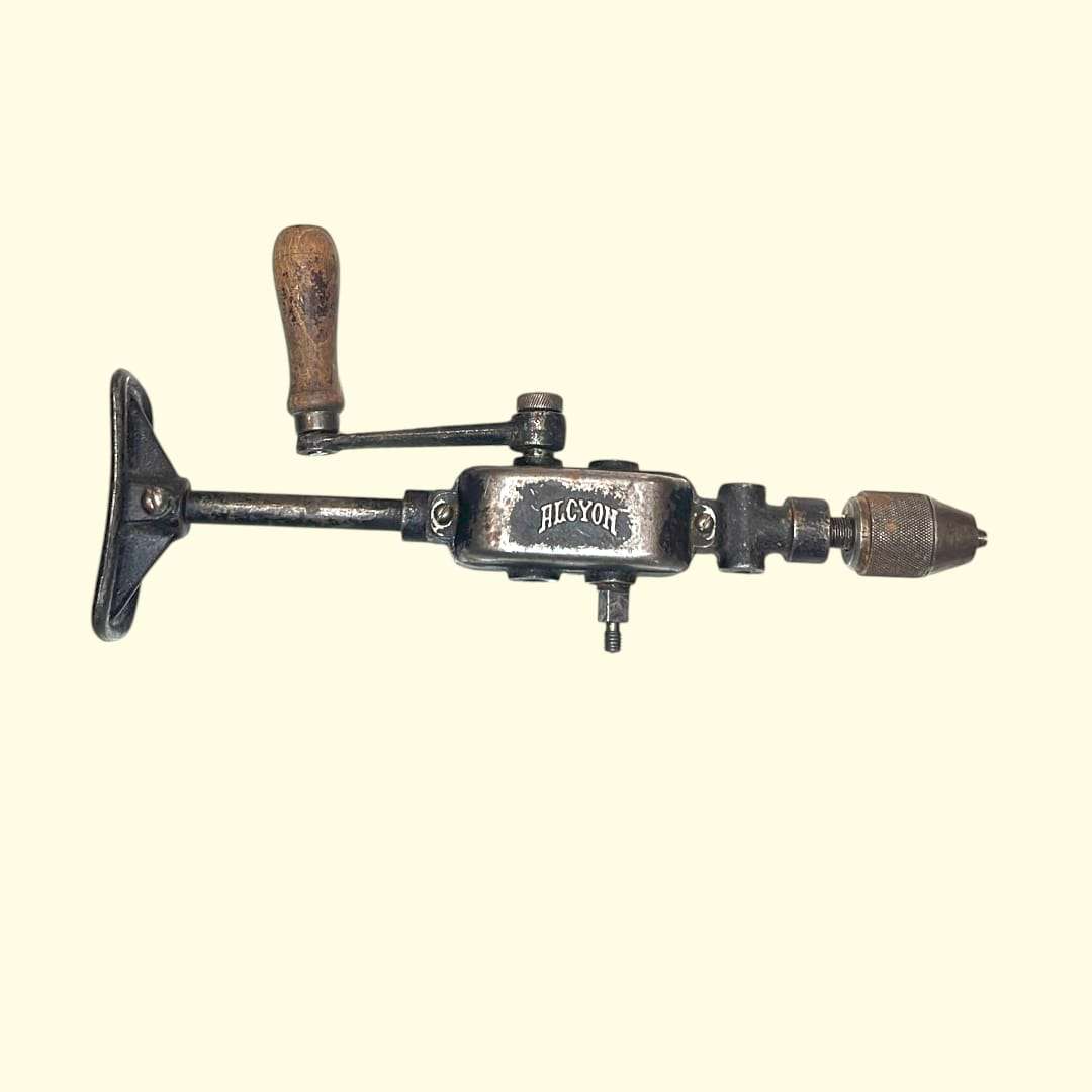 Berbiquí manual de dos velocidades para decoración en hogar y jardín