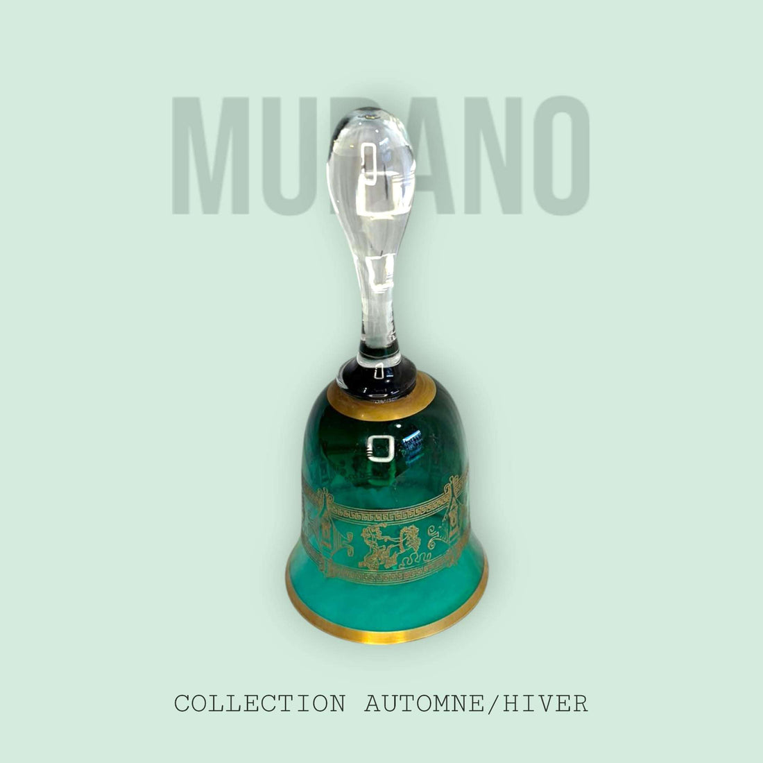 La Campana de cristal Murano es una pieza decorativa y de colección con una presencia visual muy especial. 