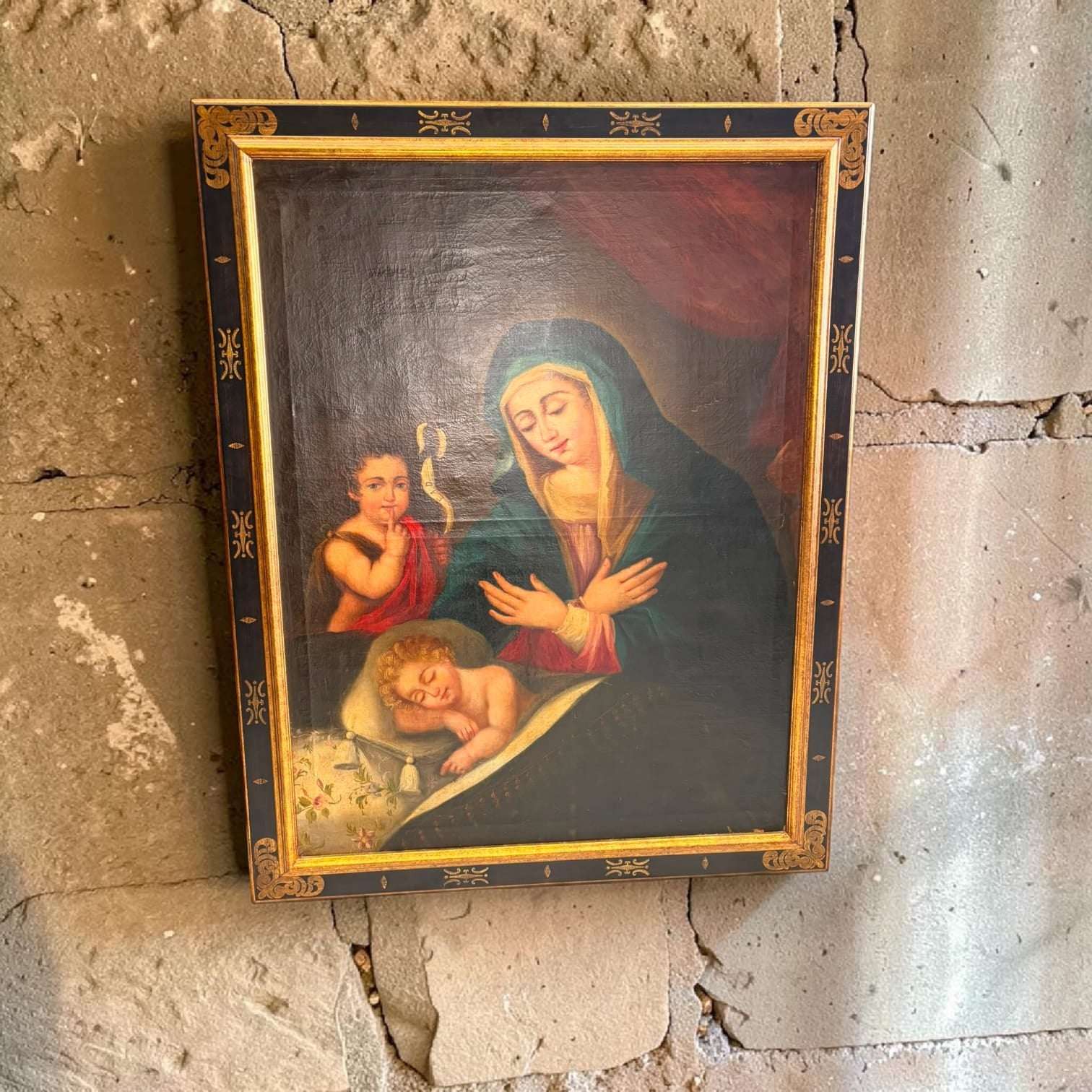 Este Cuadro no es solo una pintura decorativa: es una pieza con fuerza espiritual, valor ornamental y una estética profundamente clásica.