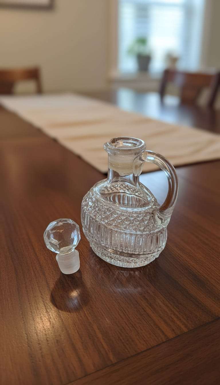  Pueden formar parte de una mesa especial, lucir en una vitrina junto a cristalería antigua o aportar un toque distinguido a una cocina con carácter. Su diseño combina transparencia, brillo y metal plateado, cre
