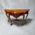 Consola isabelina de caoba tallada para el recibidor - Cositas Antiguas – La Guadaña, Anticuarios Online en Jerez , vender antigüedades, muebles antiguos