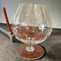Calienta copas vintage con cañón y copa de cristal - Cositas Antiguas – La Guadaña, Anticuarios Online en Jerez , vender antigüedades, muebles antiguos