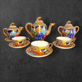 Juego de té japonés estilo Satsuma con dragones dorados - Cositas Antiguas – La Guadaña, Anticuarios Online en Jerez , vender antigüedades, muebles antiguos