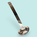 Salsera metal plateado con cristal azul cobalto y cucharón - Cositas Antiguas – La Guadaña, Anticuarios Online en Jerez , vender antigüedades, muebles antiguos