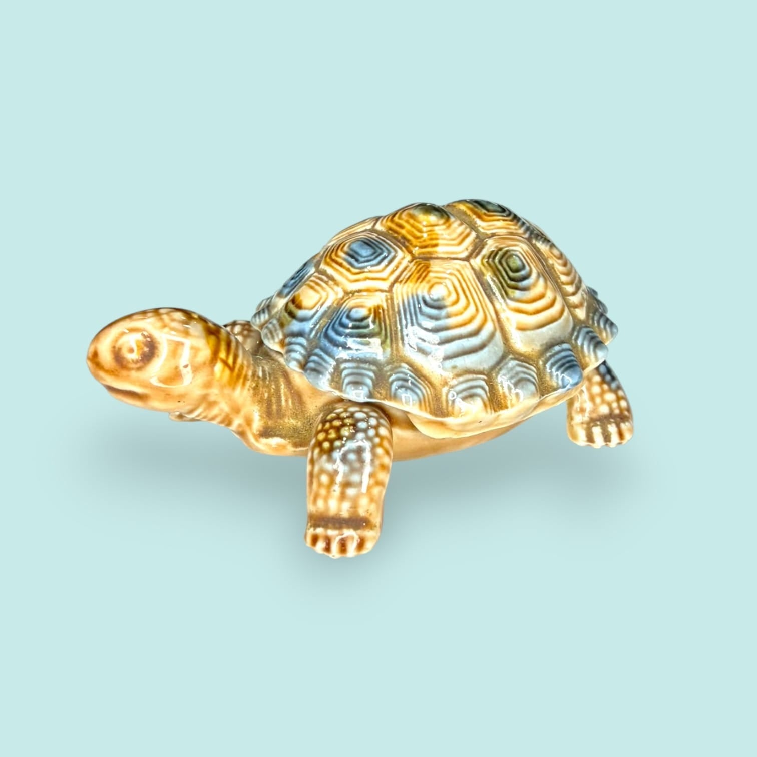 Tortuga de porcelana inglesa Wade con caparazón desmontable - Cositas Antiguas – La Guadaña, Anticuarios Online en