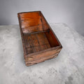 Cuartilla antigua de madera para medir grano y decorar - Cositas Antiguas – La Guadaña, Anticuarios Online en Jerez , ve