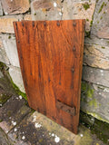 Hoja de puerta antigua de madera con cerradura y llave fija - Cositas Antiguas – La Guadaña, Anticuarios Online en Jerez , vender antigüedades, muebles antiguos