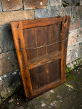 Hoja de puerta antigua de madera con cerradura y llave fija - Cositas Antiguas – La Guadaña, Anticuarios Online en Jerez , vender antigüedades, muebles antiguos