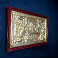pero resulta especialmente coherente en un oratorio doméstico, espacio de oración, sacristía, capilla o colección dedicada al arte religioso.