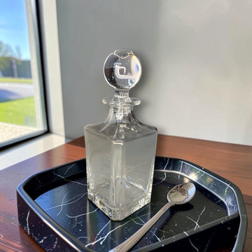 No es necesario reservar esta licorera únicamente para decoración.
