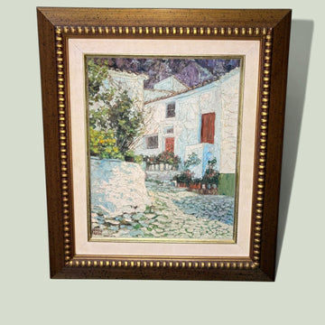 El empaste consiste en aplicar la pintura con suficiente grosor para que 