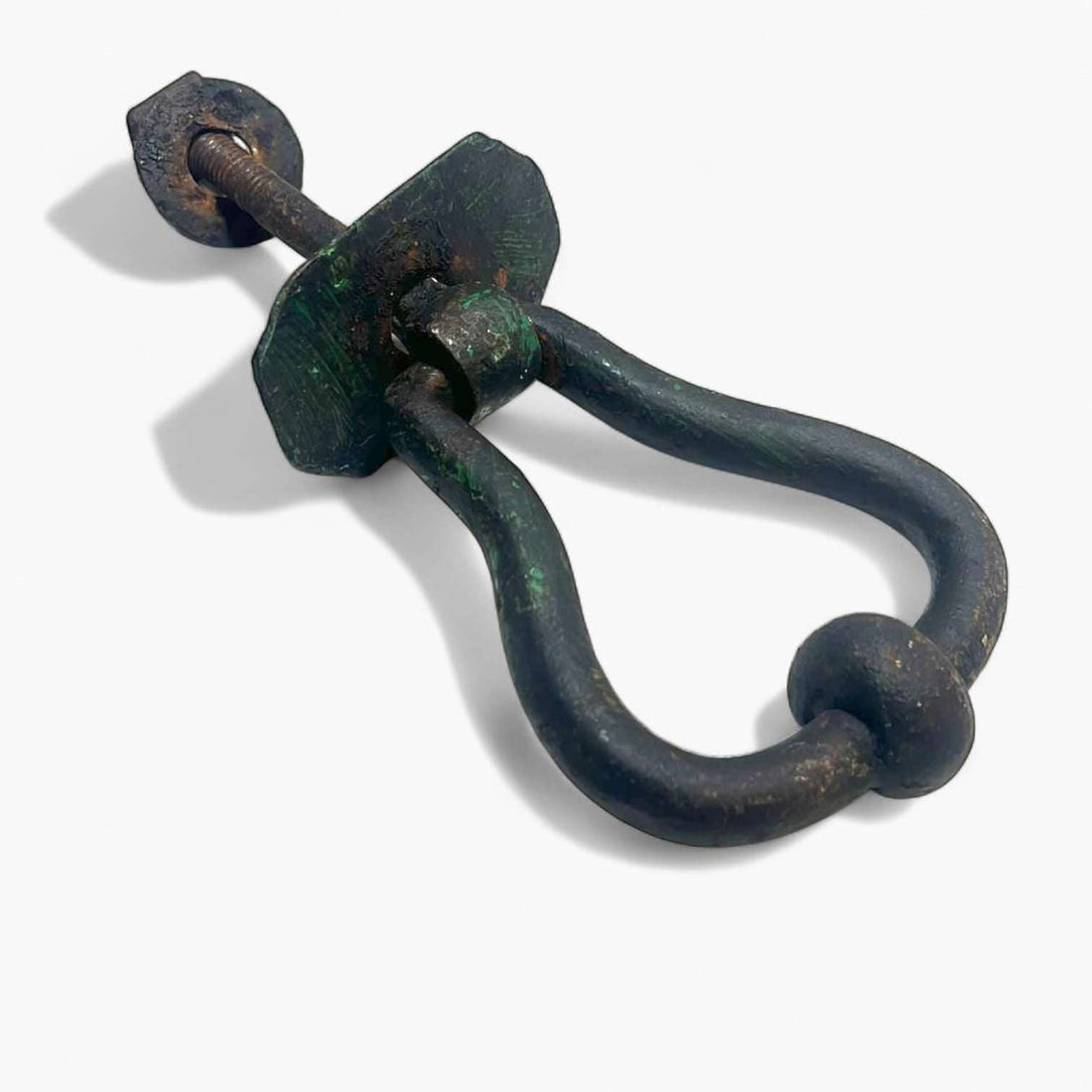 Imagen de la Albada de forja antigua vista frontal completa.