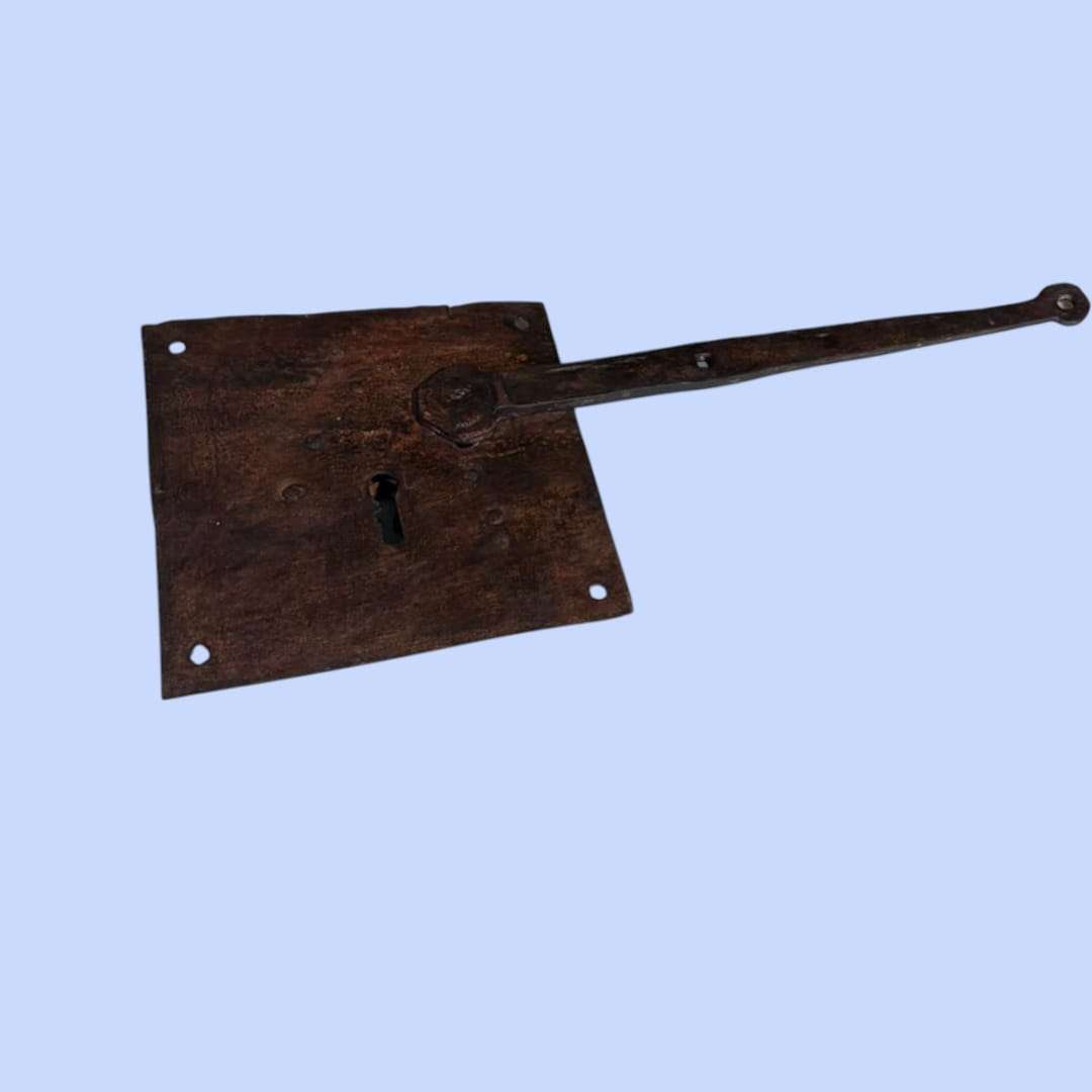 Pieza única de forja con barra de seguridad histórica.