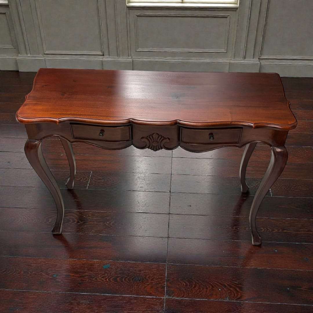 Las consolas, tradicionalmente, han servido como muebles au