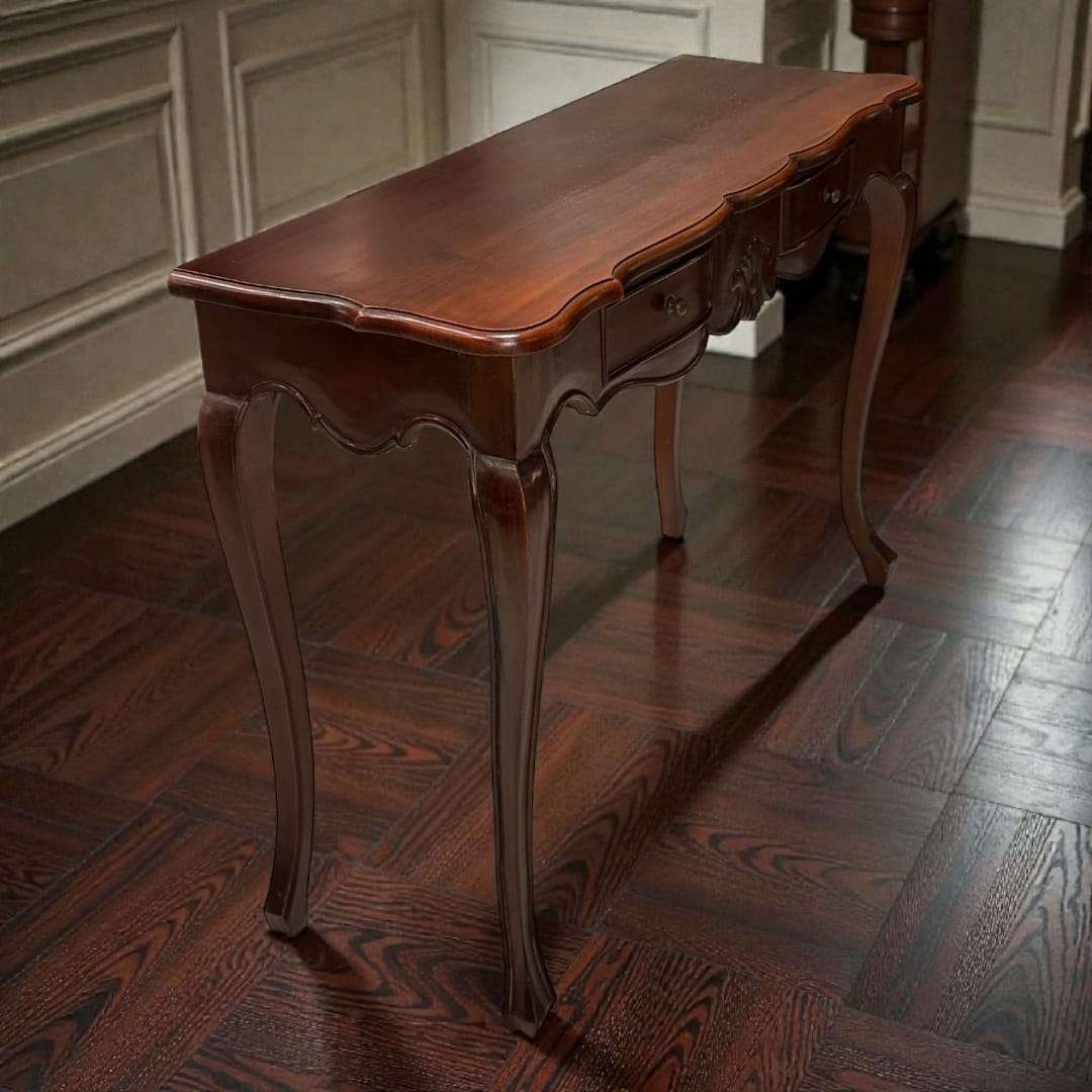 Las consolas, tradicionalmente, han servido como muebles au