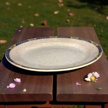 Fuente de La Cartuja Pickman vista desde la base con sello original.