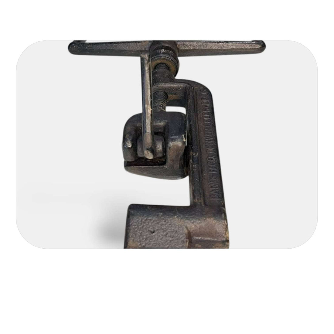 Flejadora metálica BAND-IT Co. Denver Colorado USA vista lateral.