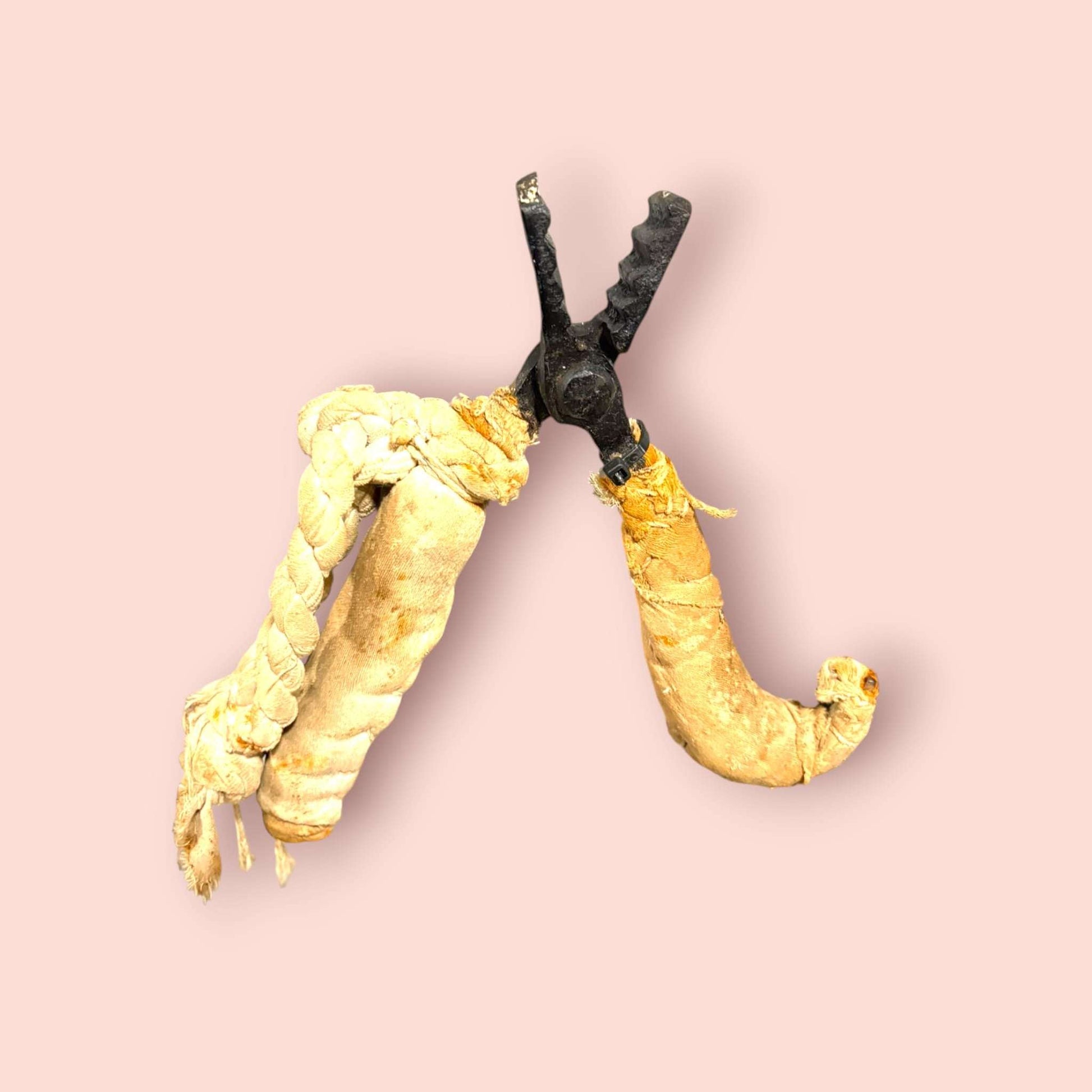 Vista completa de la herramienta rústica de 24 cm.