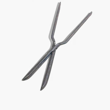 Detalle del sistema de apertura de la tijera encañonadora.