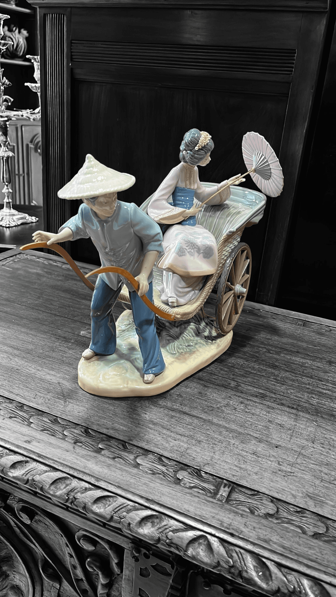Lladró Paseo China - Porcelana de Geisha | Decoración, Envío Gratis
